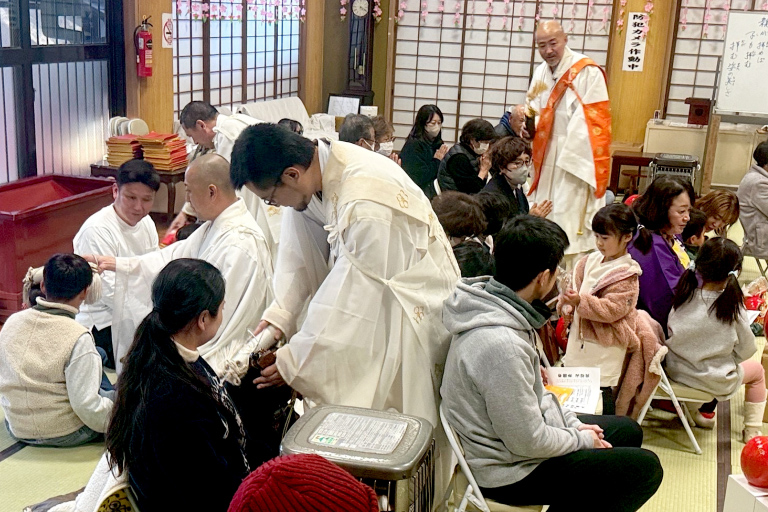 法要の様子